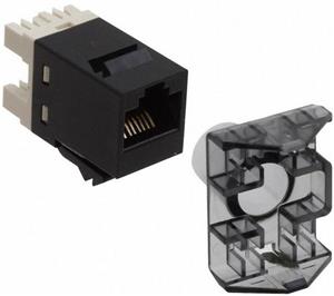 Cat.6-UTP-RJ45-SL-Jack-T568A-or-T568B---BLACK-(35615)